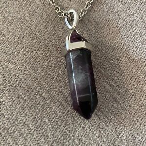 Elegant Amethyst Pendant Necklace